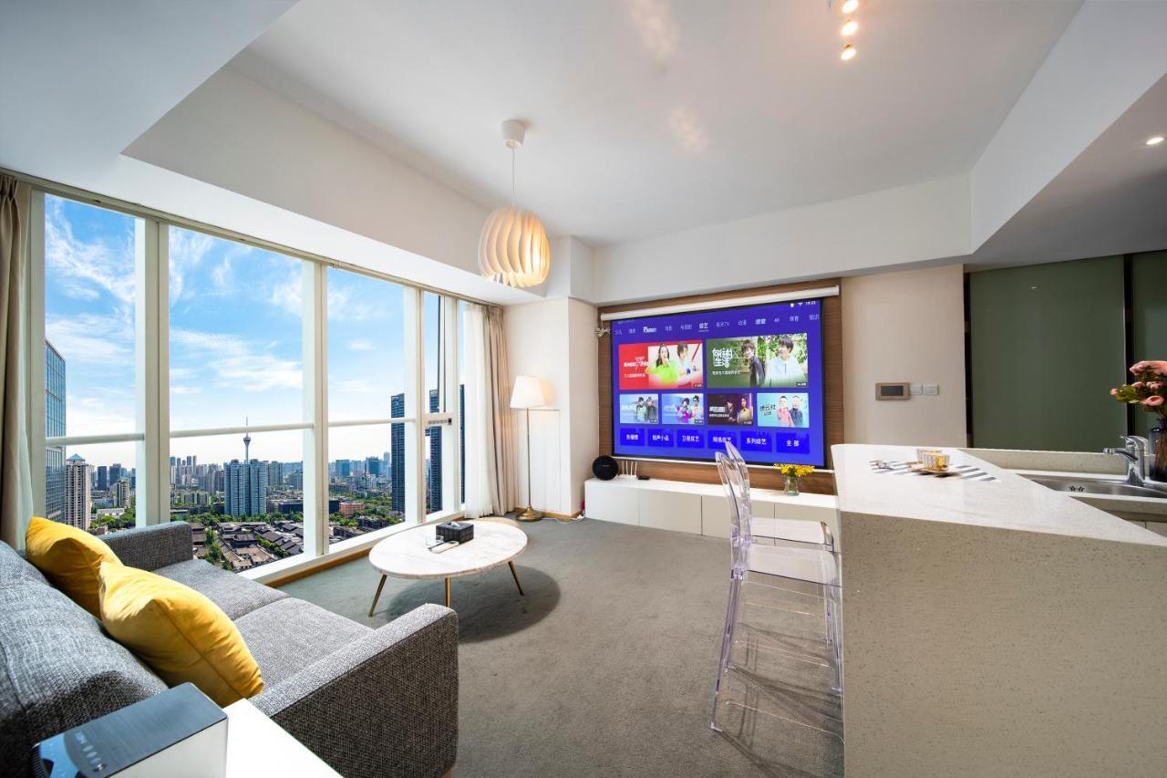 S6 Service Apartment（Chengdu Chunxi Road Taikoo Li Branch） Exterior foto