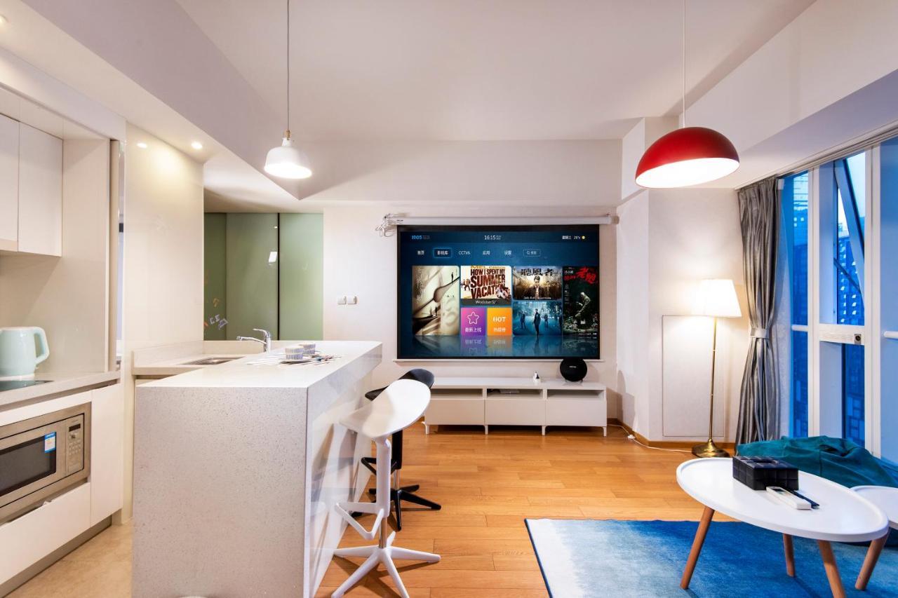 S6 Service Apartment（Chengdu Chunxi Road Taikoo Li Branch） Exterior foto