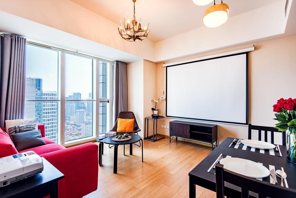 S6 Service Apartment（Chengdu Chunxi Road Taikoo Li Branch） Exterior foto